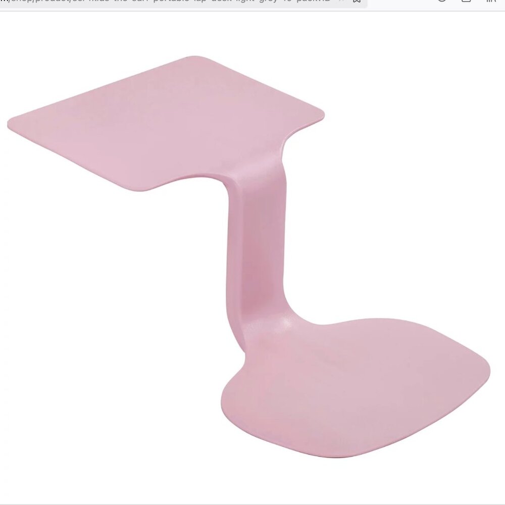 ECR4Kids Pink LapDesk The Surf Portable